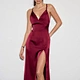 custom satin dress